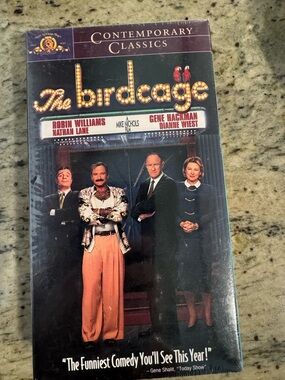 New The Birdcage VHS - Contemporary Classics - still cellowrapped